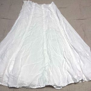 Gap linen maxi skirt